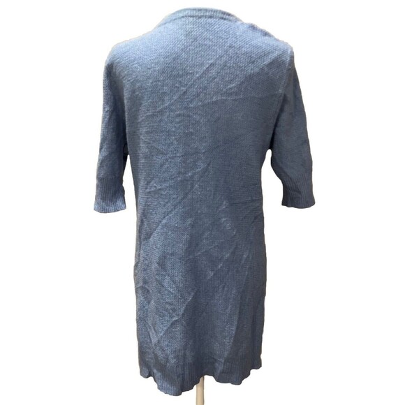 Eileen Fisher Knit Cardigan Sweater Sz Medium  Wool Cashmere Buttons 3/4 Sleeve - Picture 2 of 12